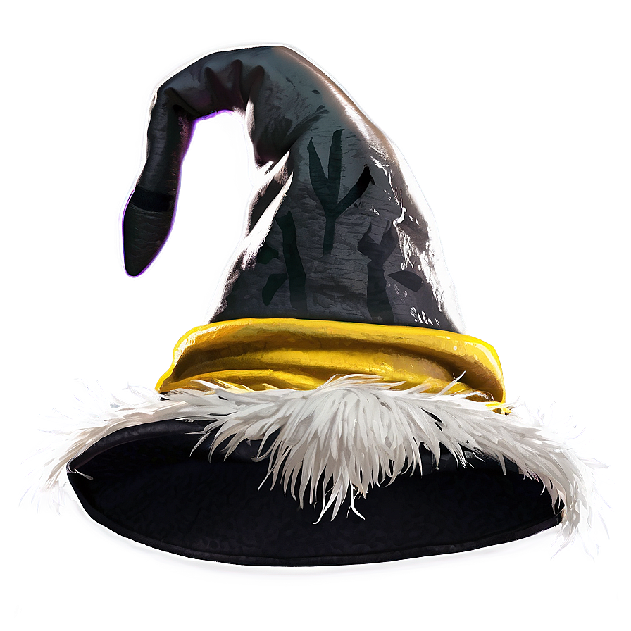 Hufflepuff Wizard Hat PNG hmi PNG with transparent background
