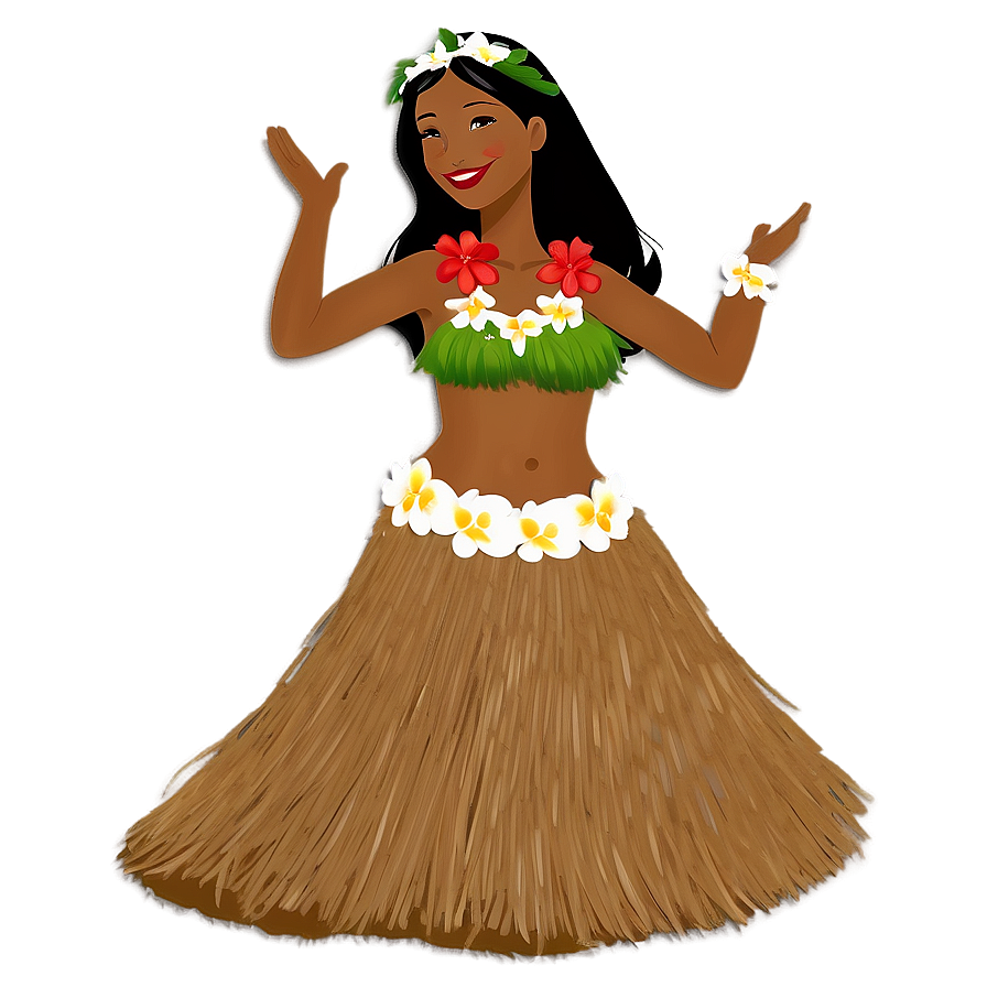 Hula Dance Aloha PNG 06112024 PNG with transparent background