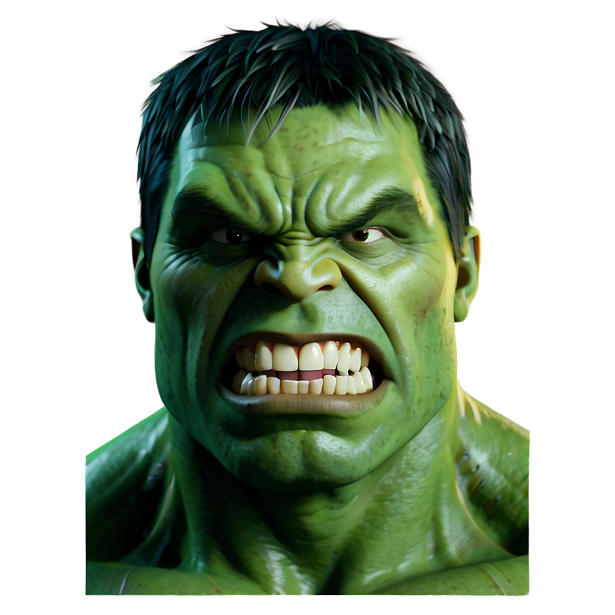 Hulk Face Avatar Png Vxc23