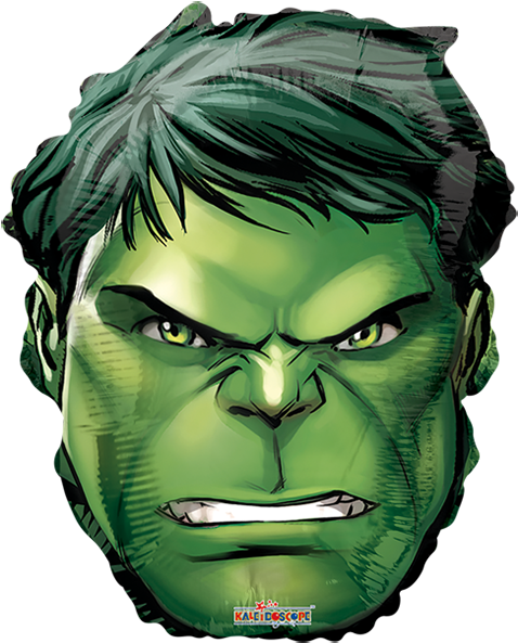 Hulk Face Balloon Design