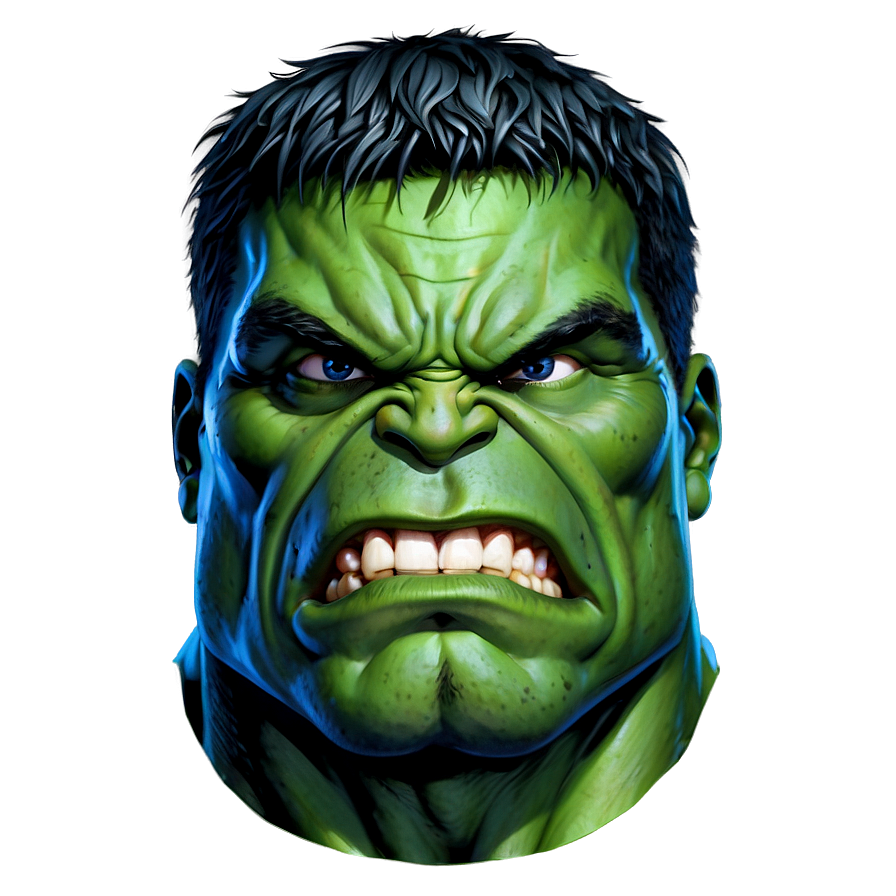 Hulk Face Clipart Png 06272024