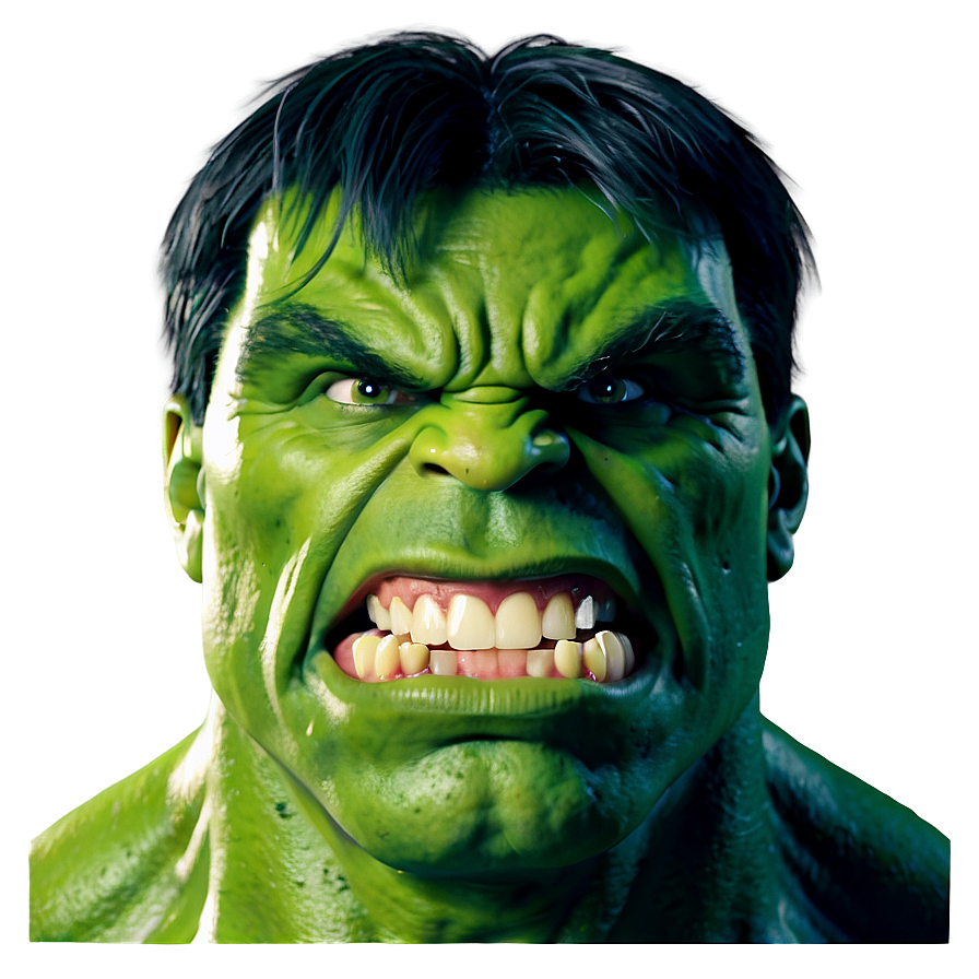 Hulk Face Graphic Png Ung54