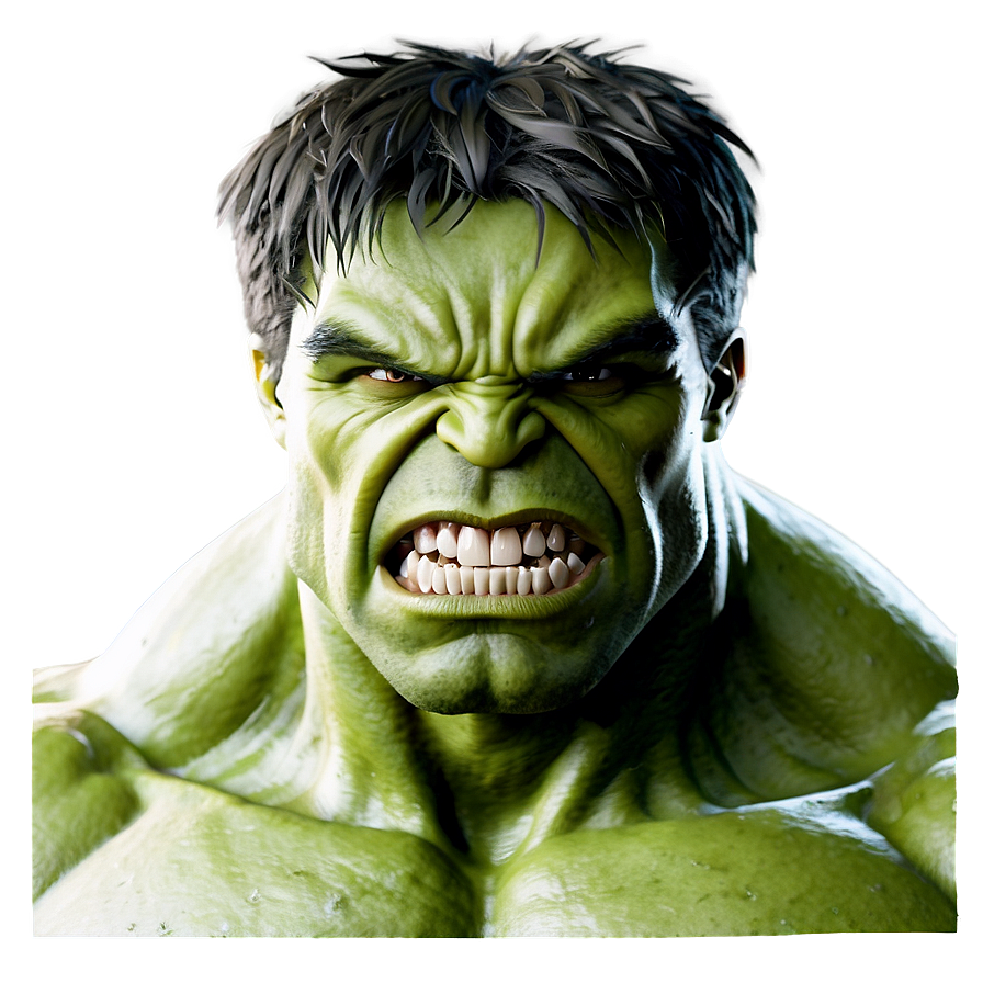 Hulk Face Illustration Png Gpw