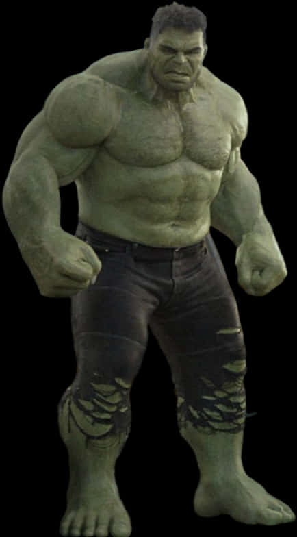 Hulk Standing Pose Avengers