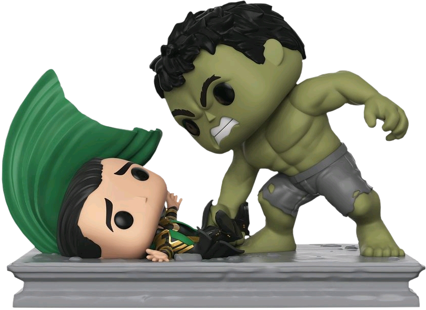 Hulkand Loki Funko Pop Figures