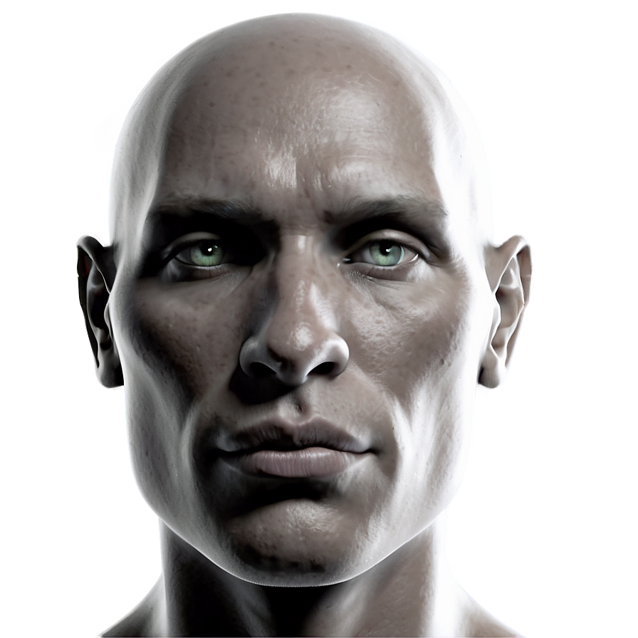 Human Head Front View Png 15