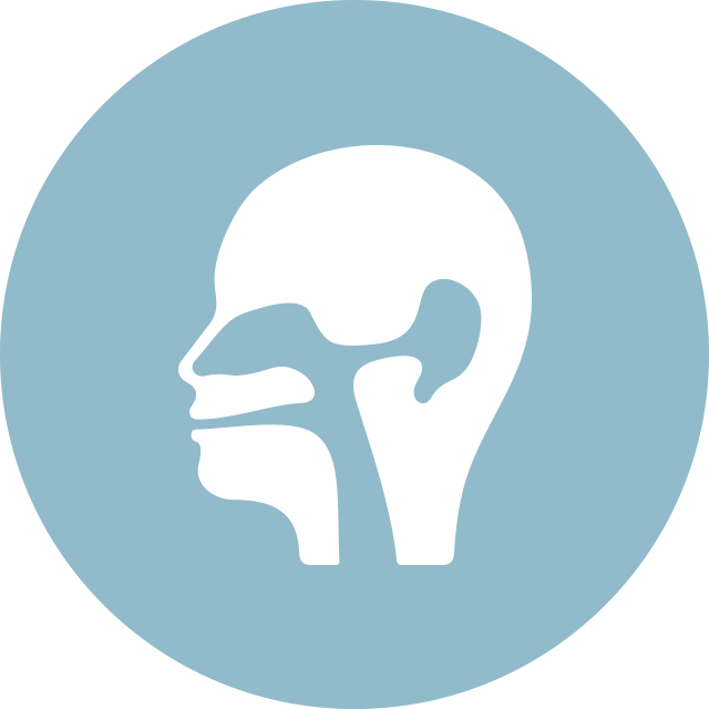 Human Head Profile Silhouette PNG with transparent background