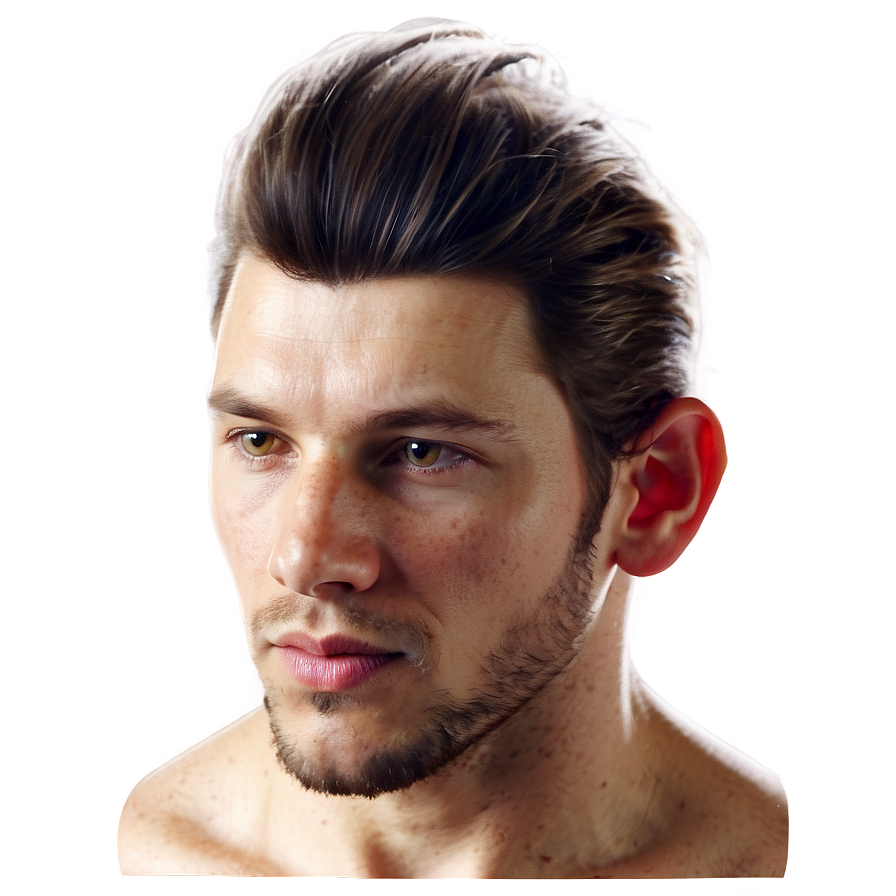 Human Head With Hair Png Rvy91