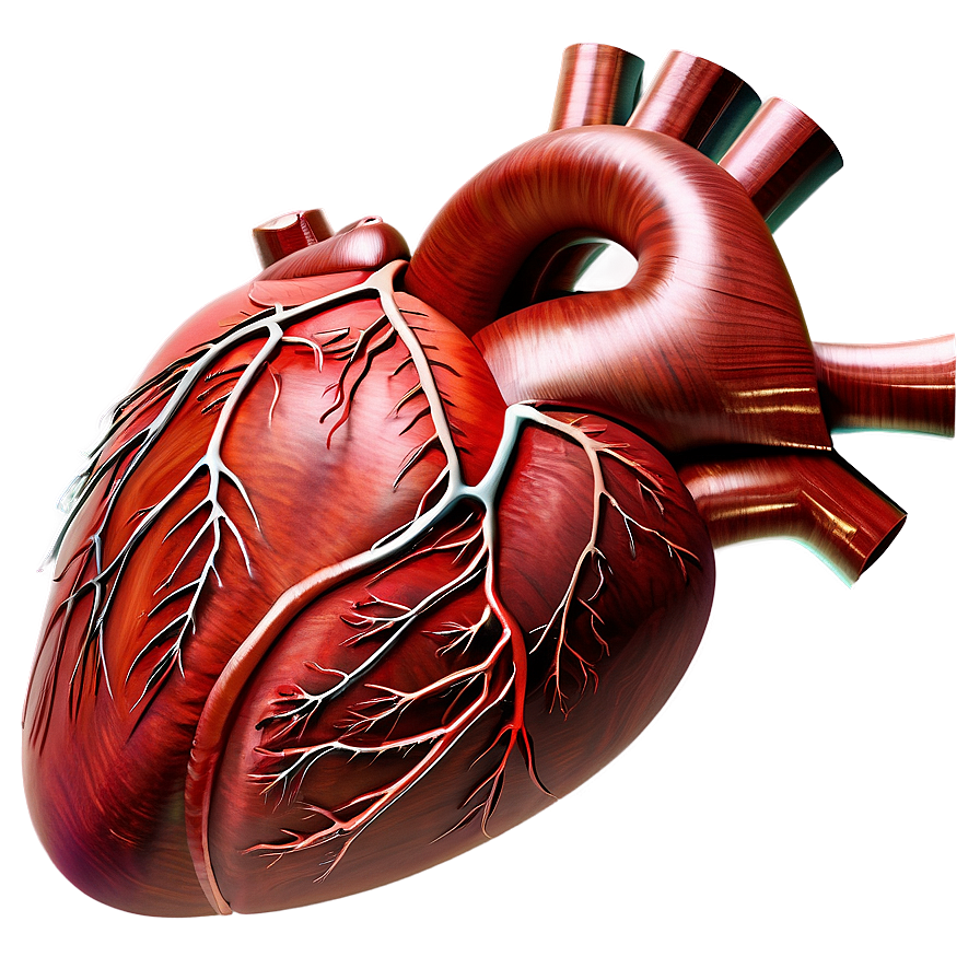 Human Heart Anatomy Png Lby