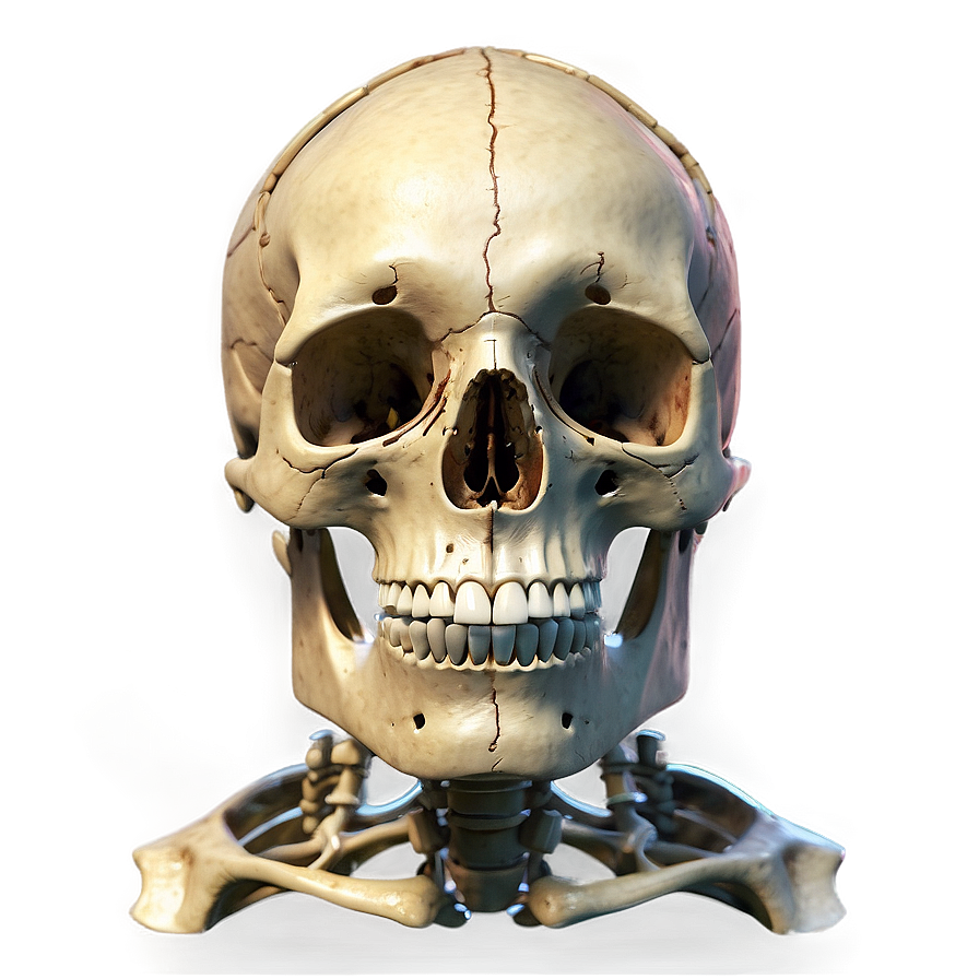 Human Skeleton For Osteology Learning Png Mkd