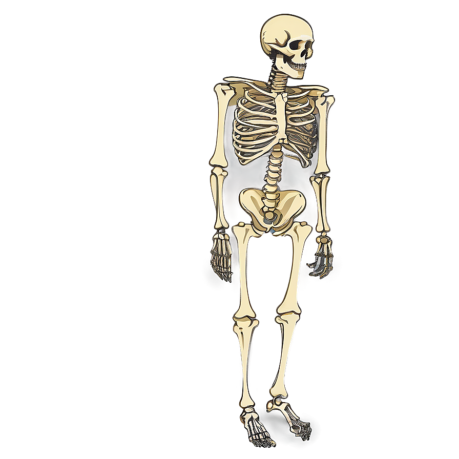 Human Skeleton Illustration Png 99