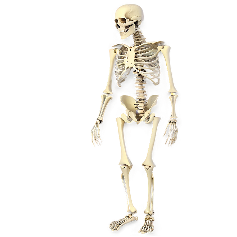 Human Skeleton Showing Bone Density Png Quy