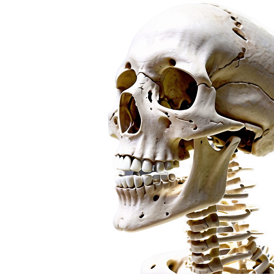 Human Skeleton Side View Png Tup