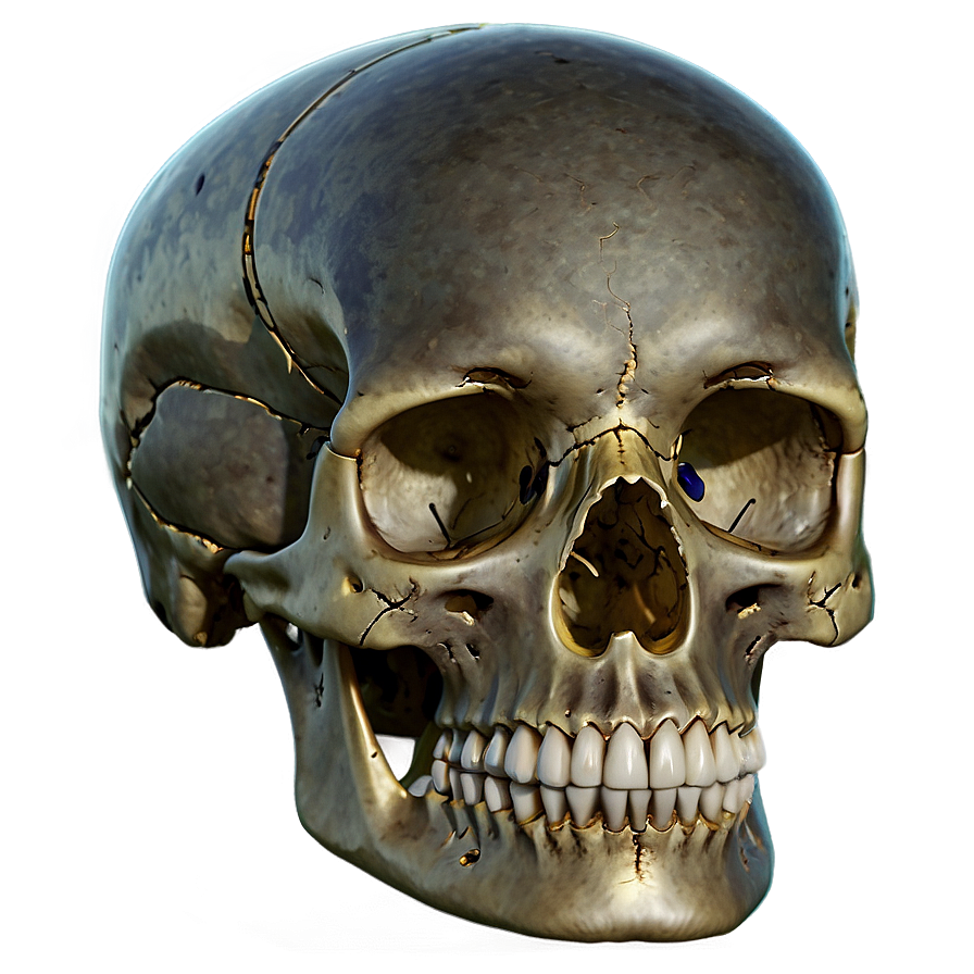 Human Skull And Bones Png 18