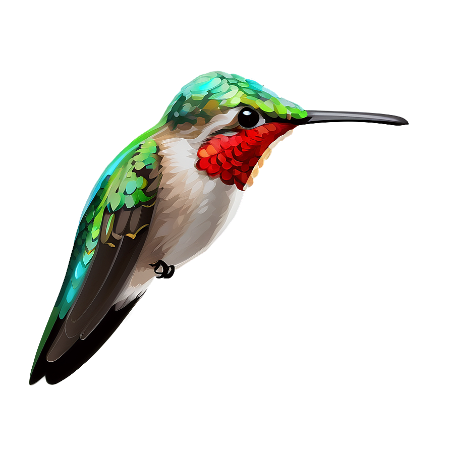 Hummingbird Digital Art Png 05212024