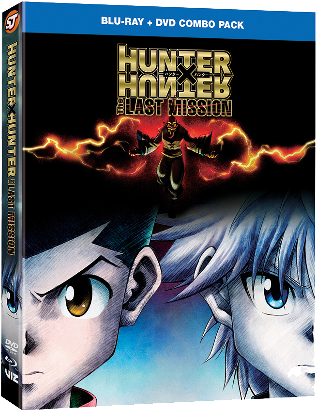 Hunter X Hunter The Last Mission Blu Ray D V D Combo Pack