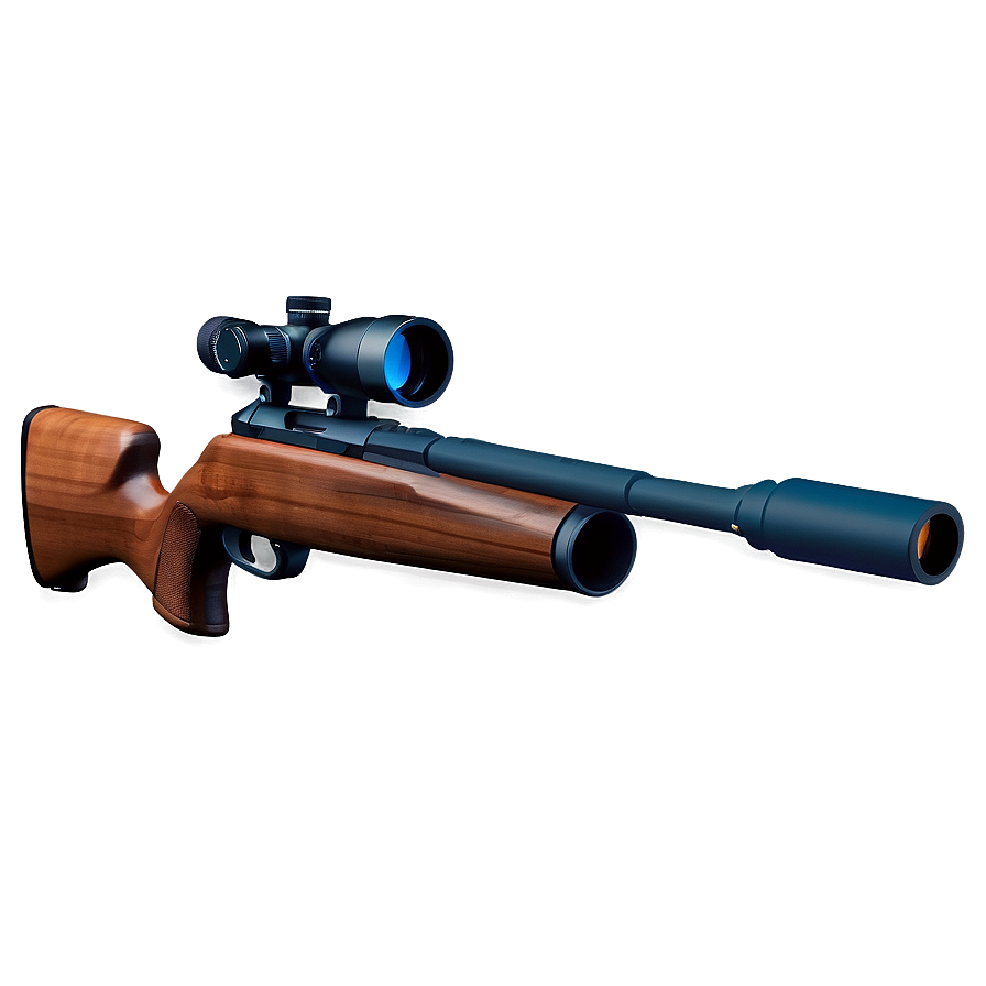 Hunting Rifle With Night Vision Png 4