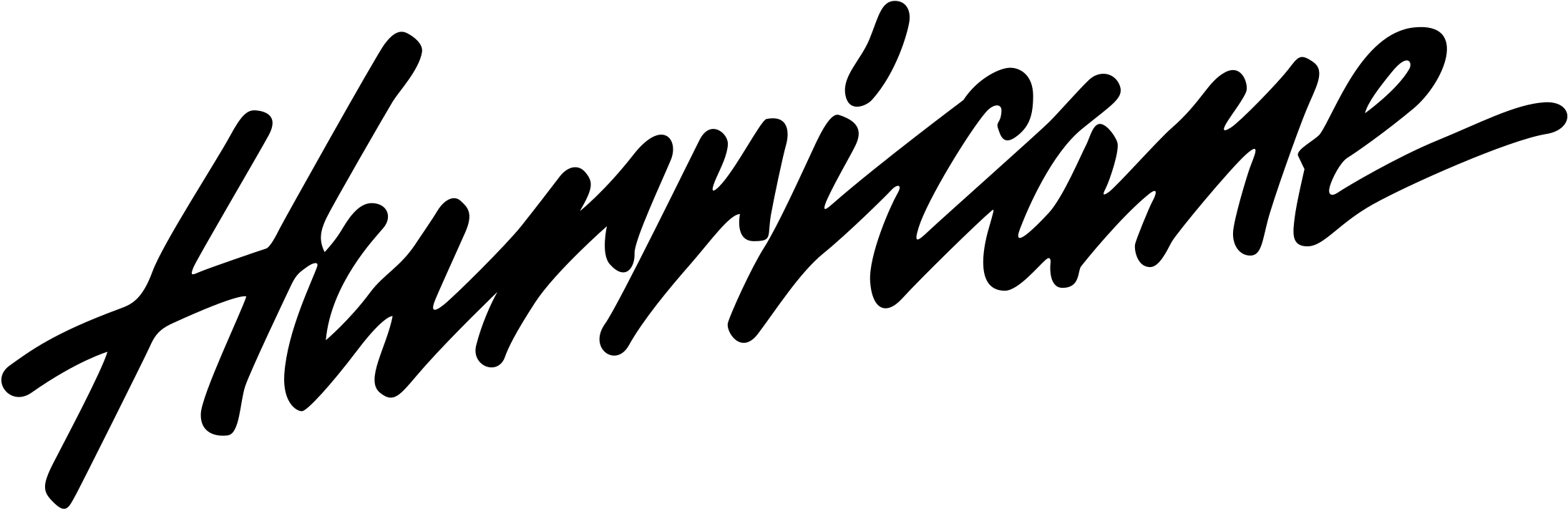Hurricane In Different Fonts, HD Png Download PNG with transparent background