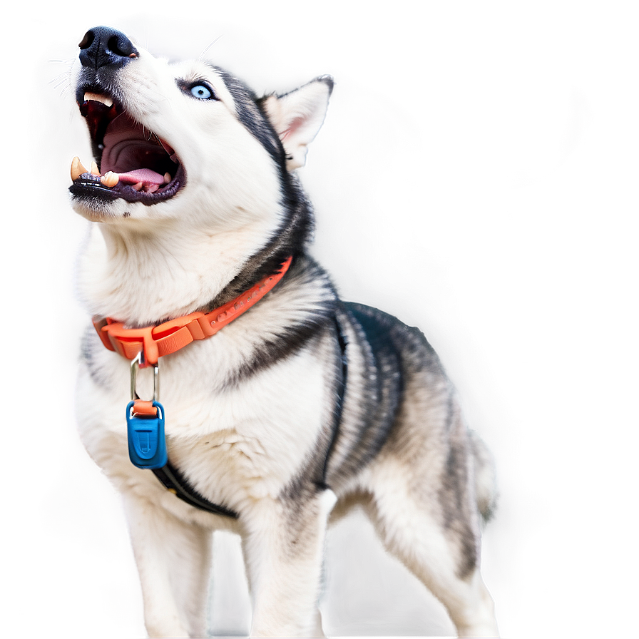 Husky Dog Barking Png Nid94