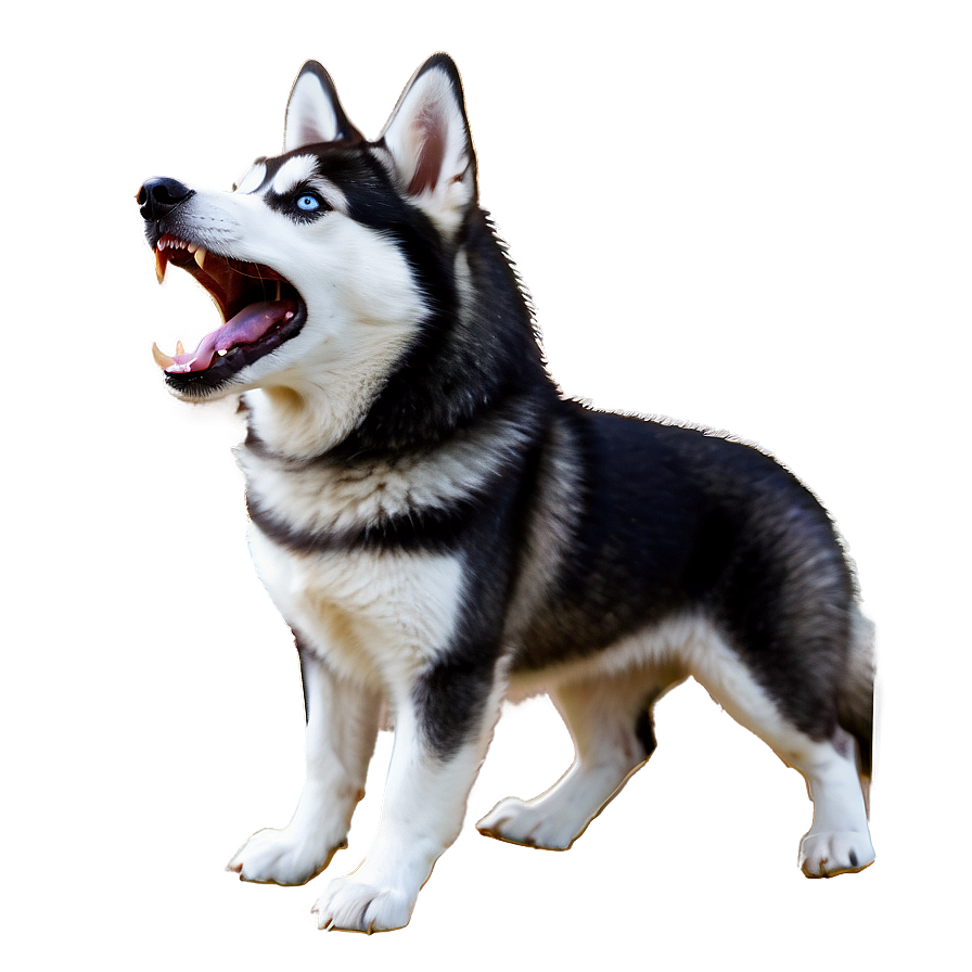 Husky Dog Barking Png Xmq54