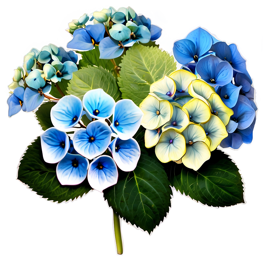 Hydrangea Flower PNG lrg88 PNG with transparent background