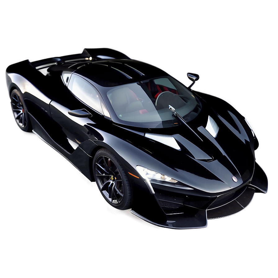 Hypercar Black Car Png Hjf31