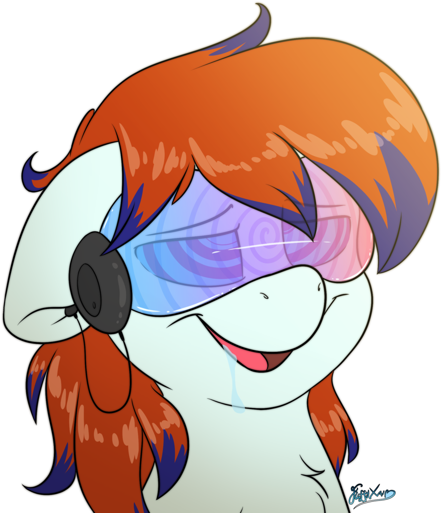 Fluffyxai, Drool, Hypnogear, Hypnosis, Oc, Oc - My Little Pony Hypnosis, HD Png Download PNG with transparent background