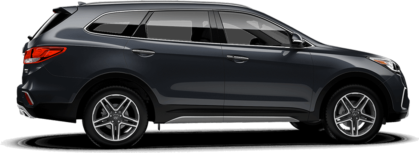 Hyundai Santa Fe 2018 Titanium Silver, HD Png Download PNG with transparent background