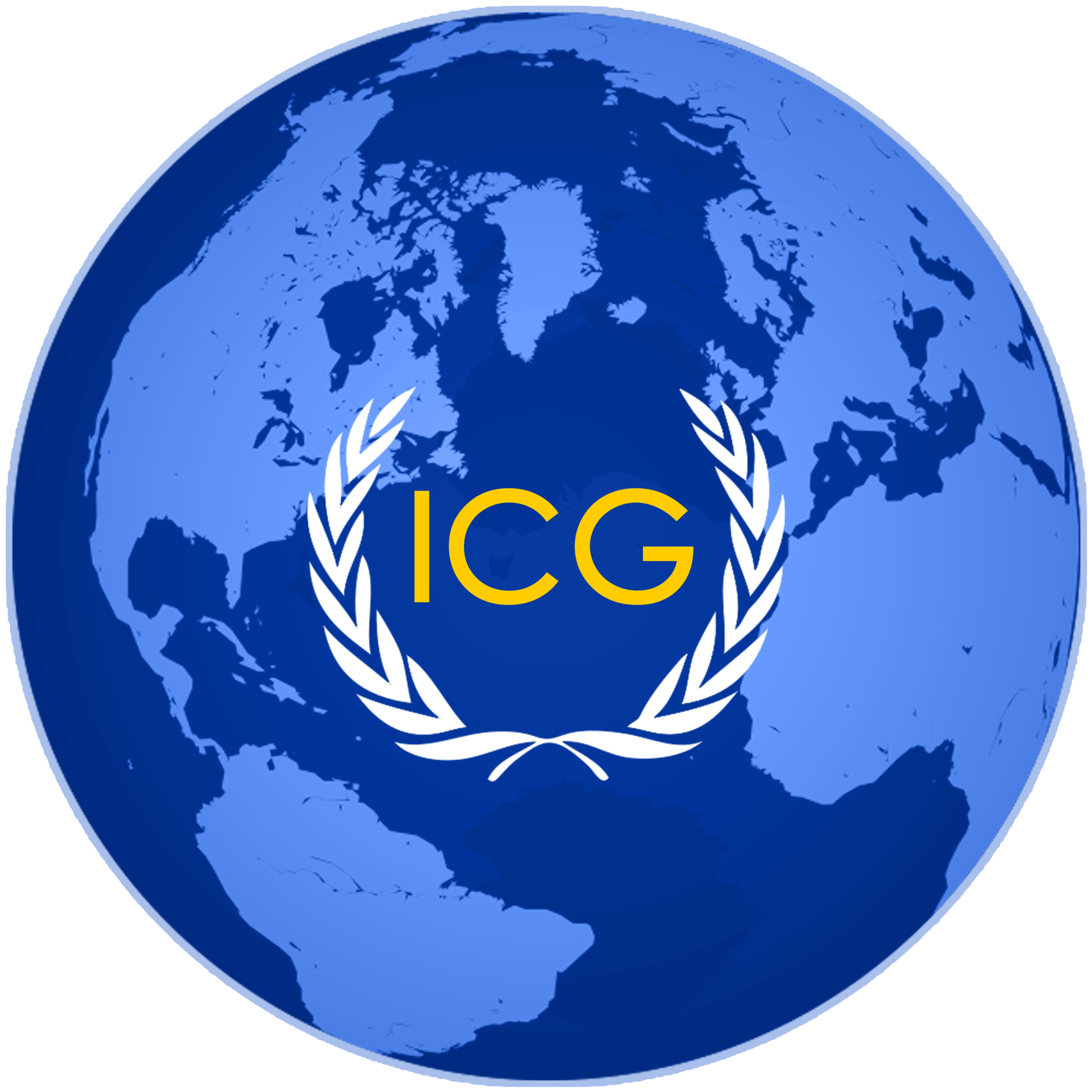 I C G Global Emblem PNG with transparent background