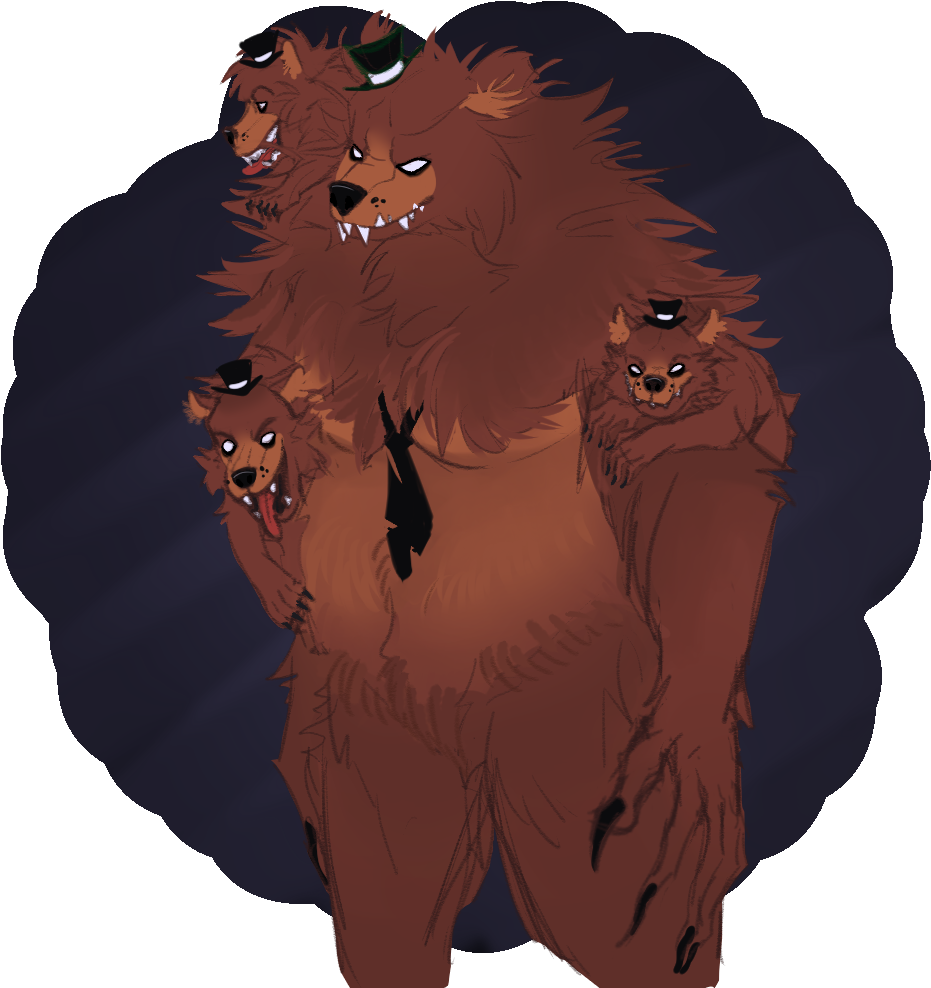 I Have Always Been Hiding In Your Shadow - Nightmare Freddy Furry, HD Png Download PNG with transparent background