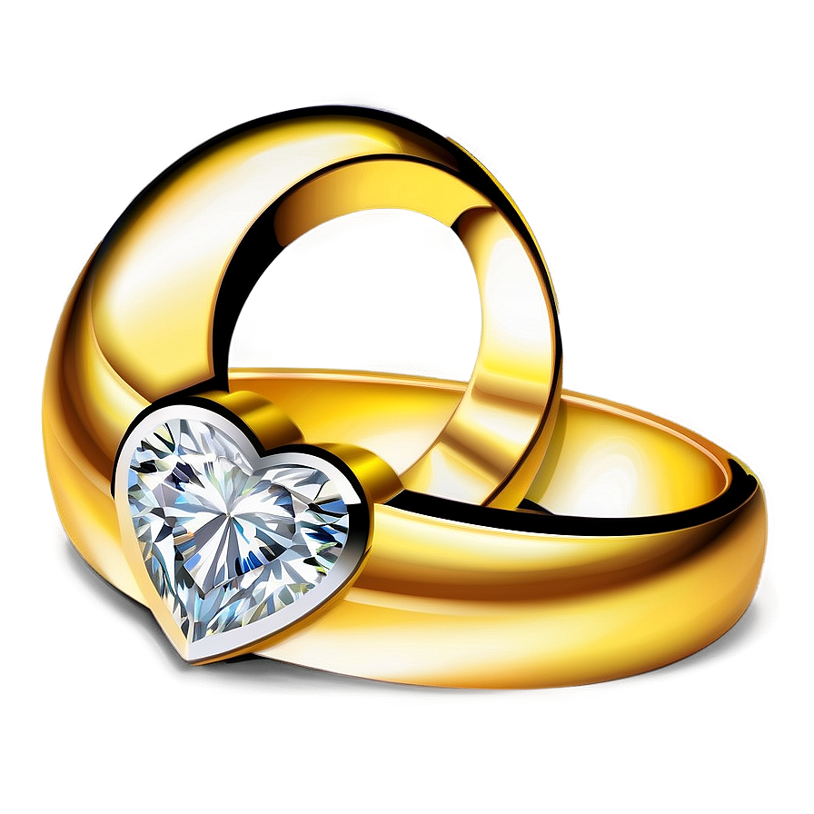 I Love You Diamond Ring Png Hga7