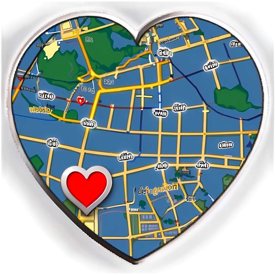 I Love You Map Location Pin Png Ark98