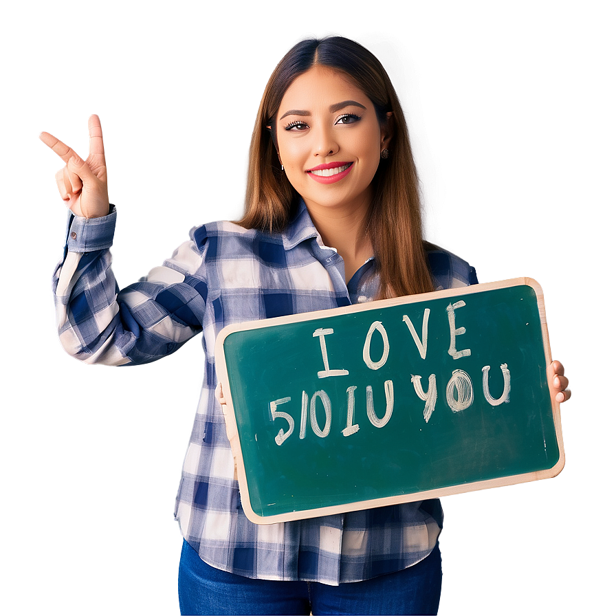 I Love You Sign Language PNG muw68 PNG with transparent background