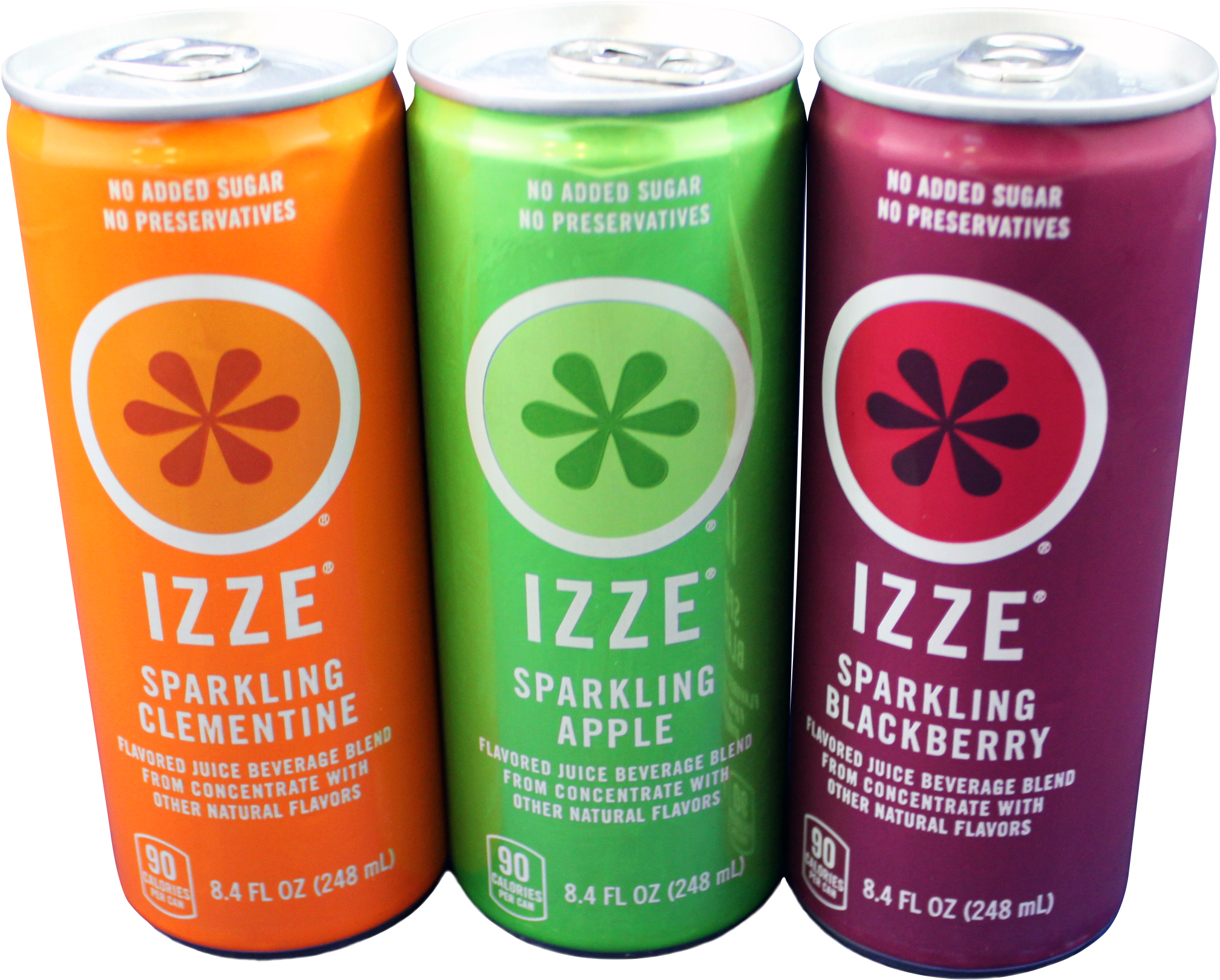 I Z Z E Sparkling Juice Cans Variety