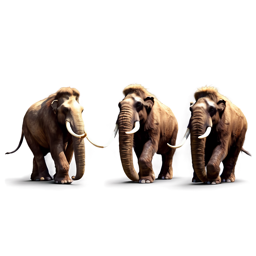 Ice Age Mammoth Herd Png 74