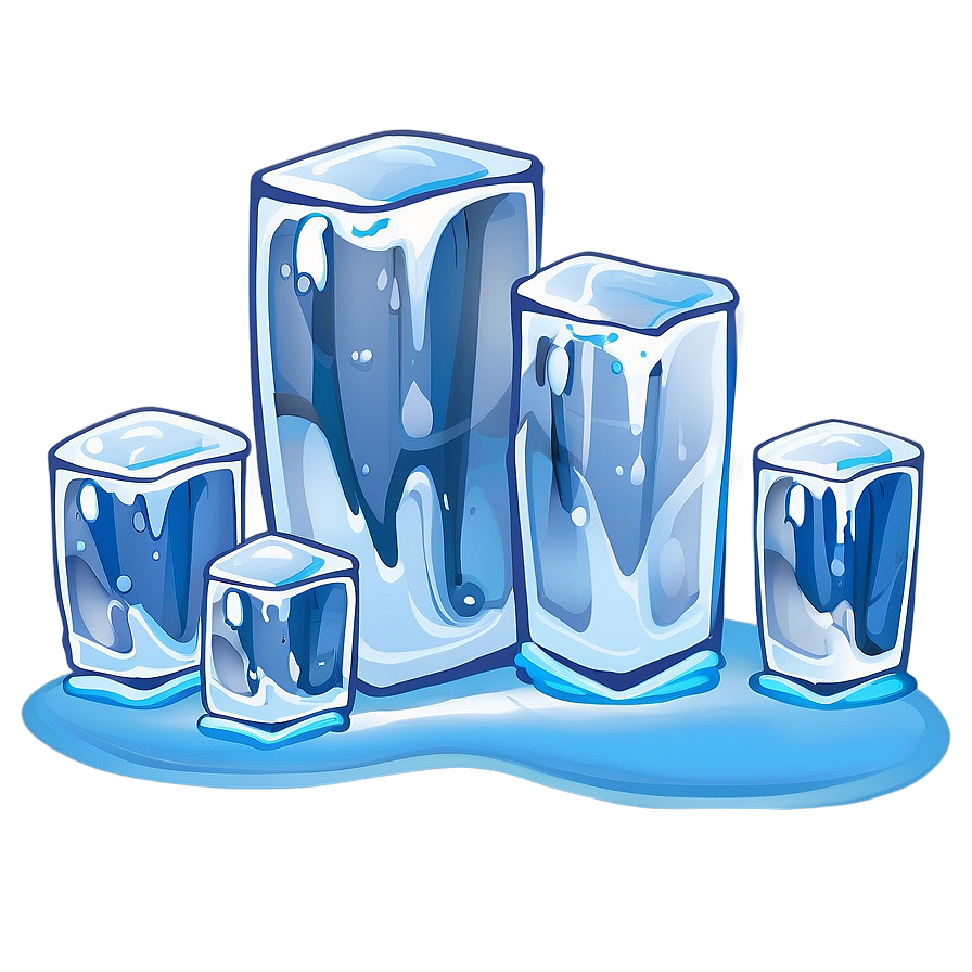 Ice And Water Cartoon Png Unc18