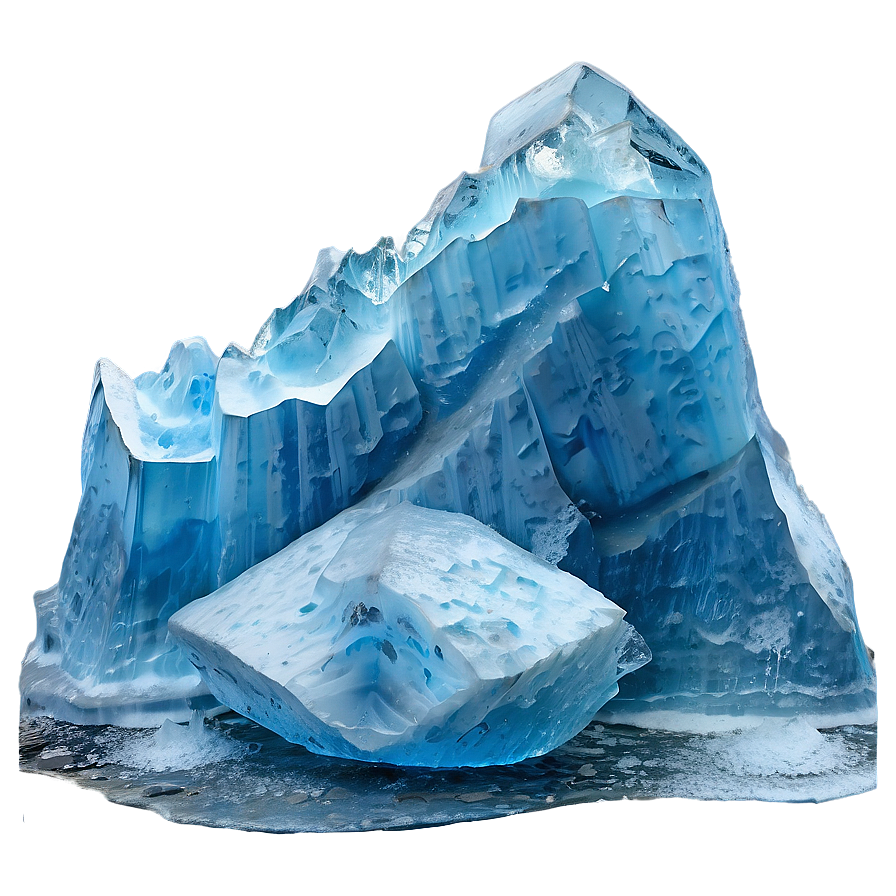 Ice Blue Glacier Png Hdx