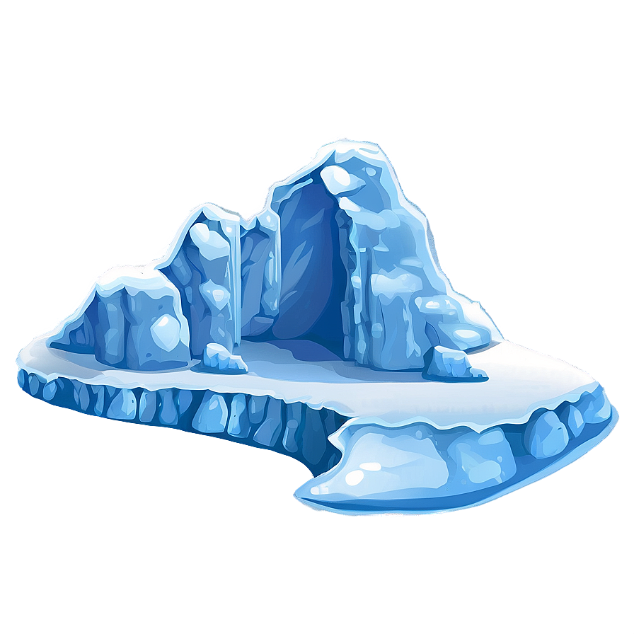 Ice Cave Entrance Png Ron