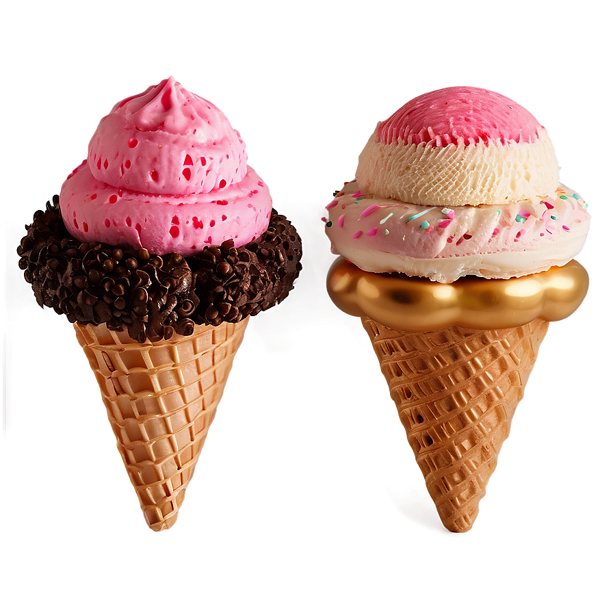 Ice Cream Cone Decoration Png 05252024