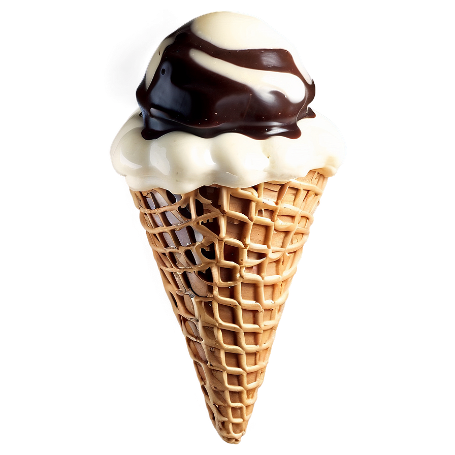 Ice Cream Cone Drip Png 05252024