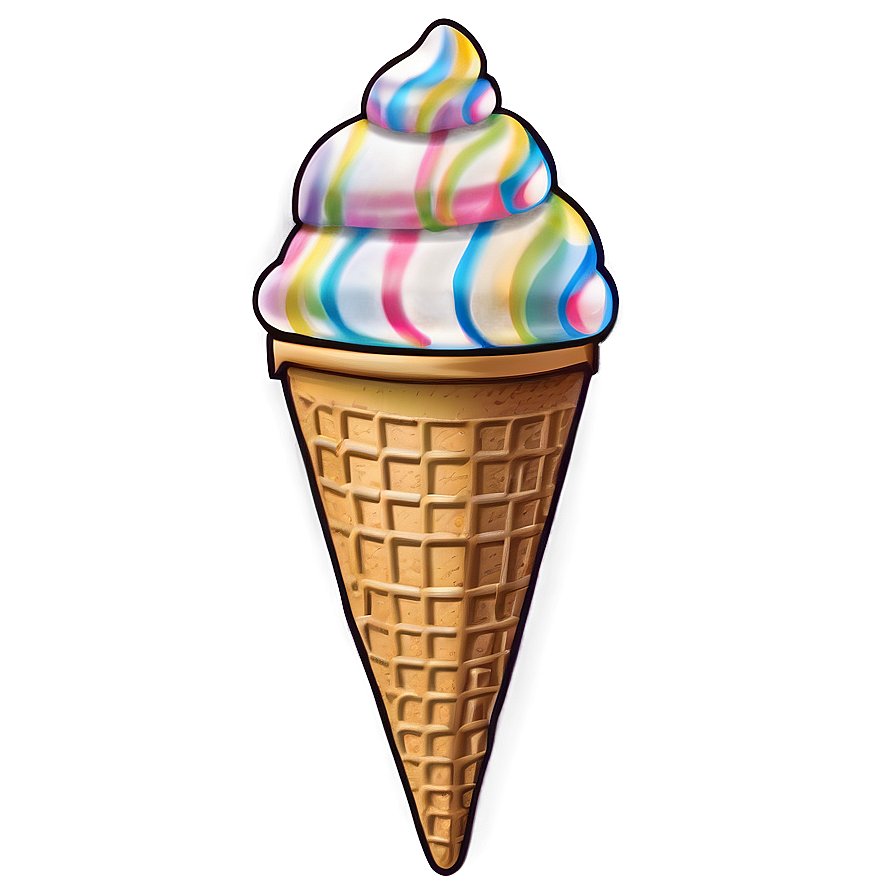 Ice Cream Cone Icon Png 05252024