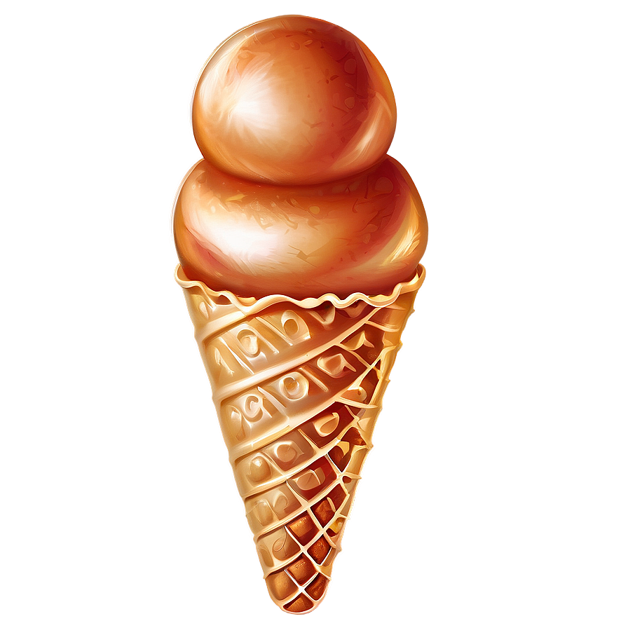 Ice Cream Cone Illustration Png 05252024