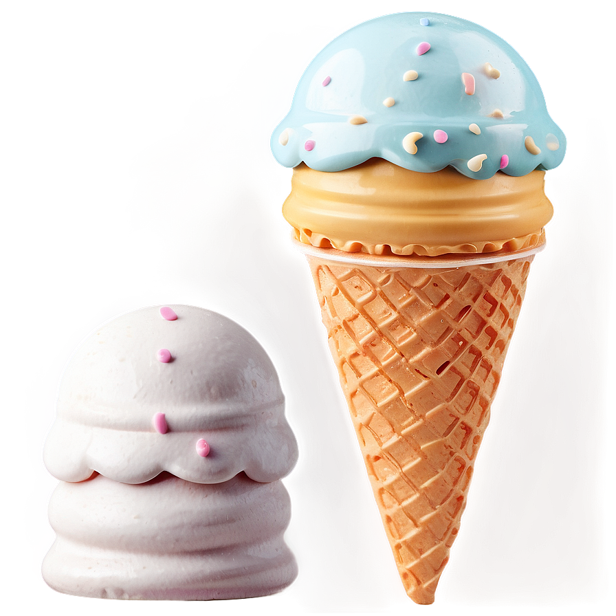 Ice Cream Cone Sticker Png 05252024