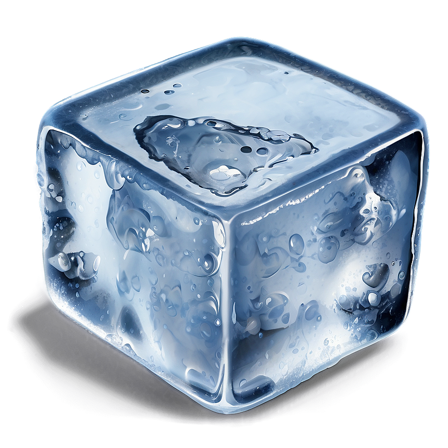 Ice Cube Side View Png 05232024