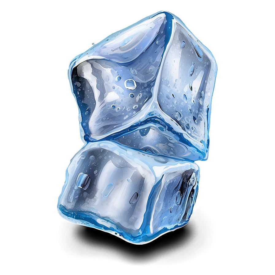 Ice Cube Splash Png 64