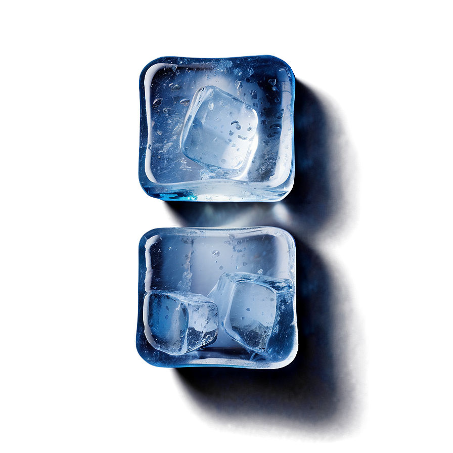 Ice Cube Top View Png 05232024