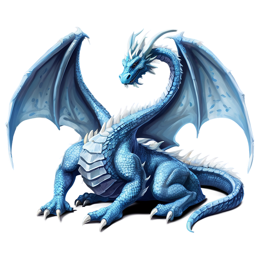 Ice Dragon Clipart Png Oeb98