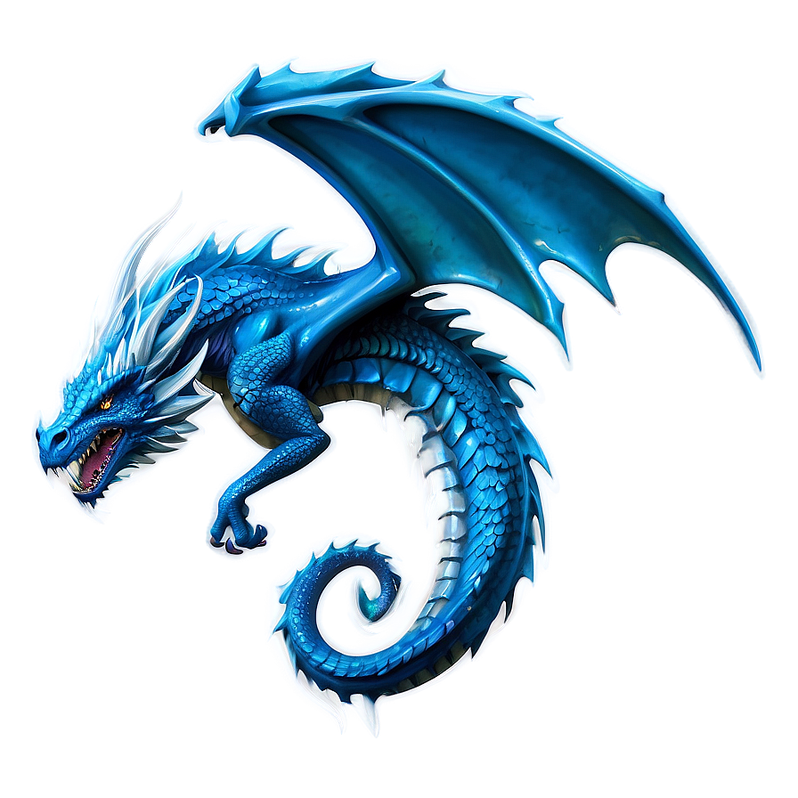 Ice Dragon Clipart Png Xyc