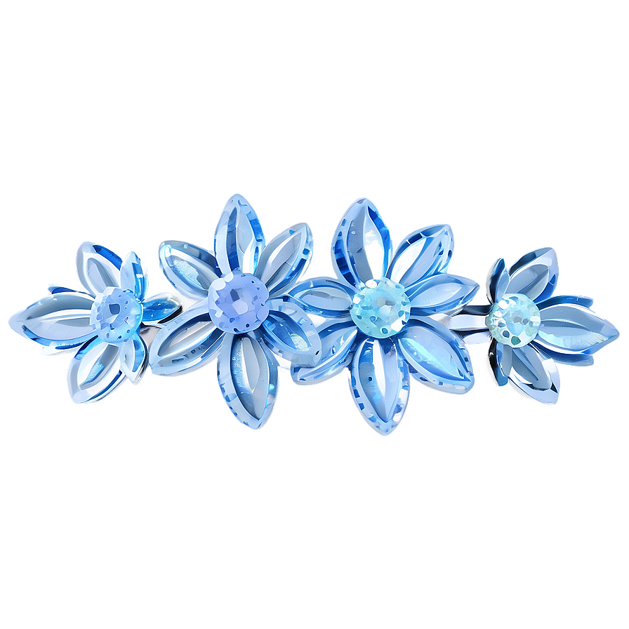 Ice Floral Crystal Png Ygq32