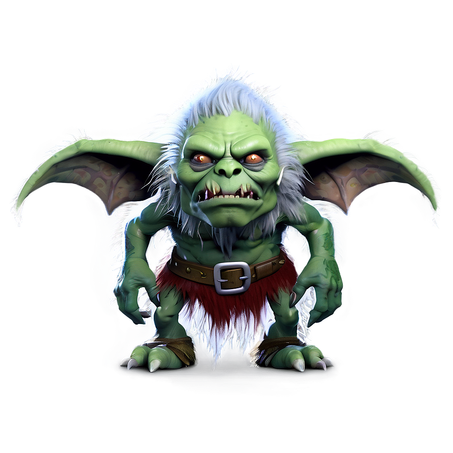 Ice Goblin In Winter Png Iua